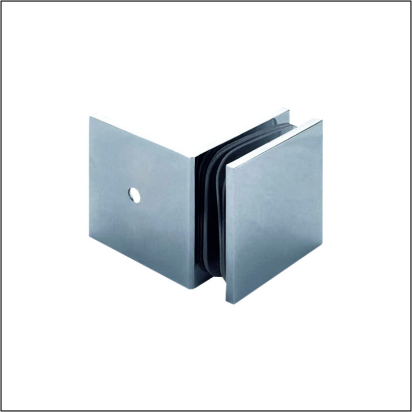 Wall to Glass 90* Fix Clip  FSH-351